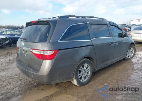2011 Honda Odyssey Ex-L z USA, uszkodzony, nr VIN 5FNRL5H64BB063773